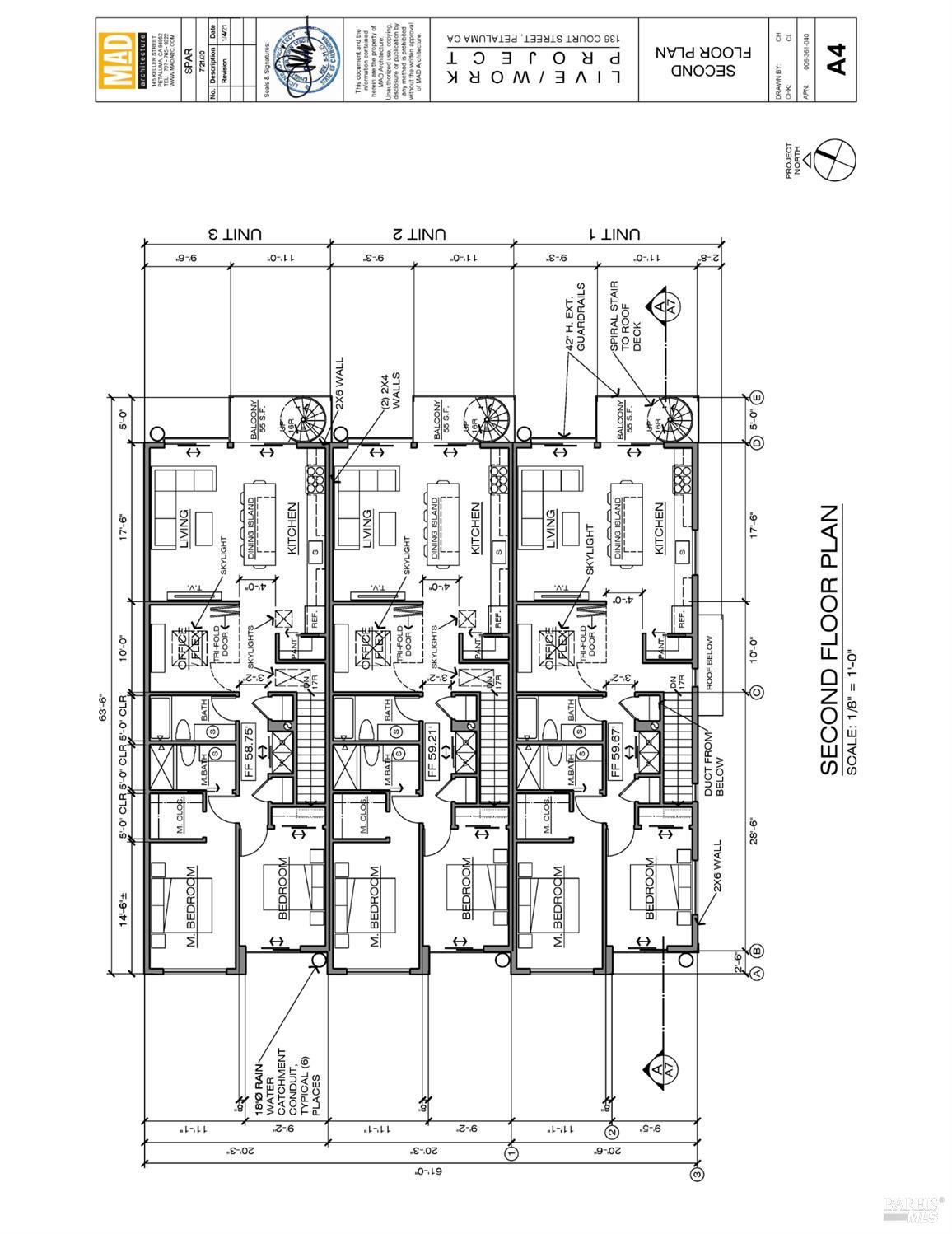 136 Court Street Petaluma, CA 94952 - Photo 4 of 5 a picture of a bathroom with a shower