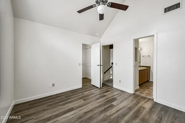 wooden floor in an empty room
