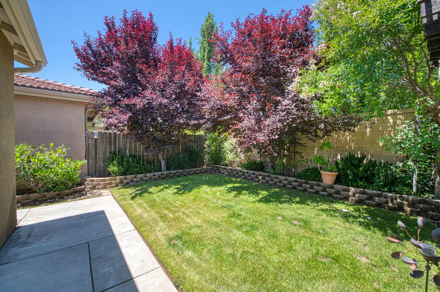 3521 Buckingham Avenue Clovis, CA 93619 - Photo 31 of 33 a view of a backyard with a small cabin