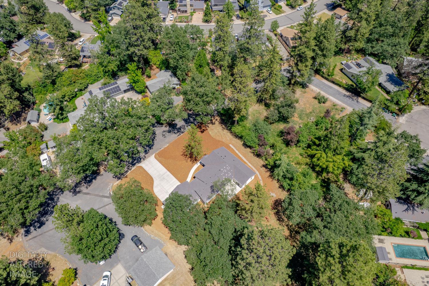 280 Jan Road Grass Valley, CA 95945 - Photo 52 of 66 an aerial view of a house with a yard