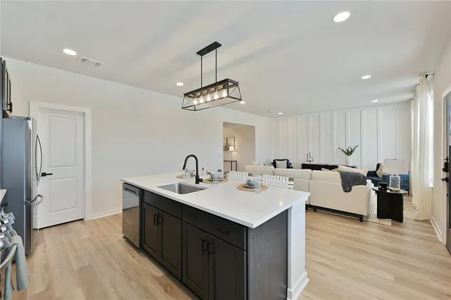 a view of a television in a terrace