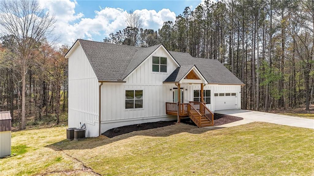 88 Carolyn Path Rockmart, GA 30153 - Photo 70 of 73 a view of a house with snow in the yard