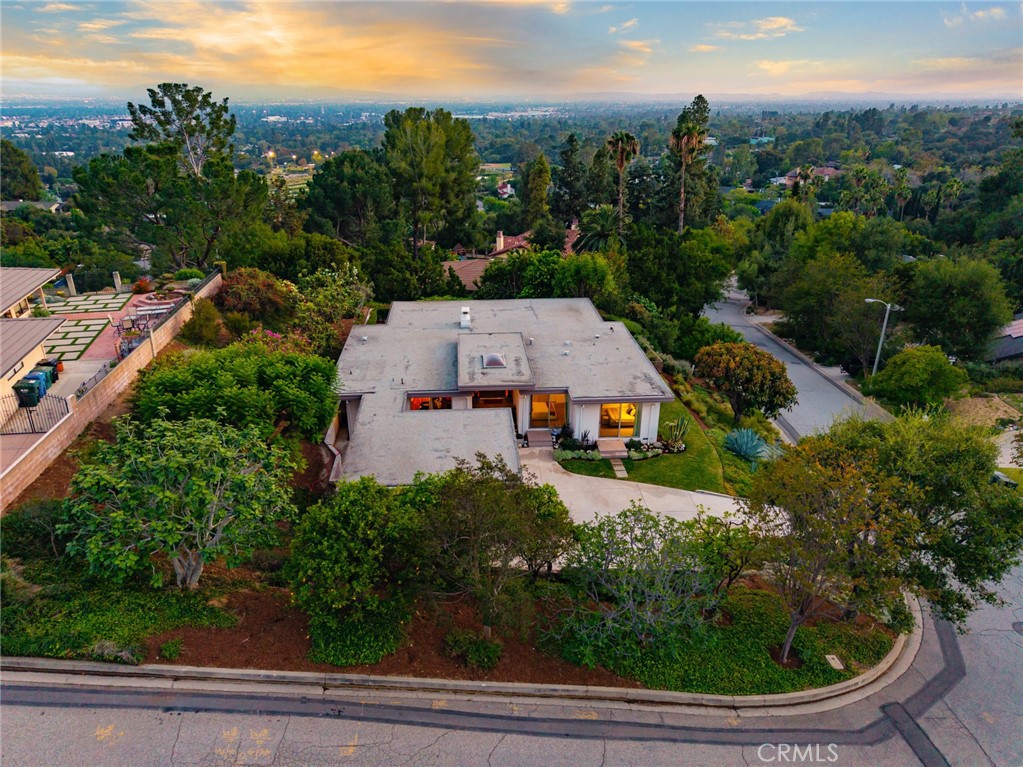 598 Camillo Road Sierra Madre, CA 91024 - Photo 52 of 75 an aerial view of a house