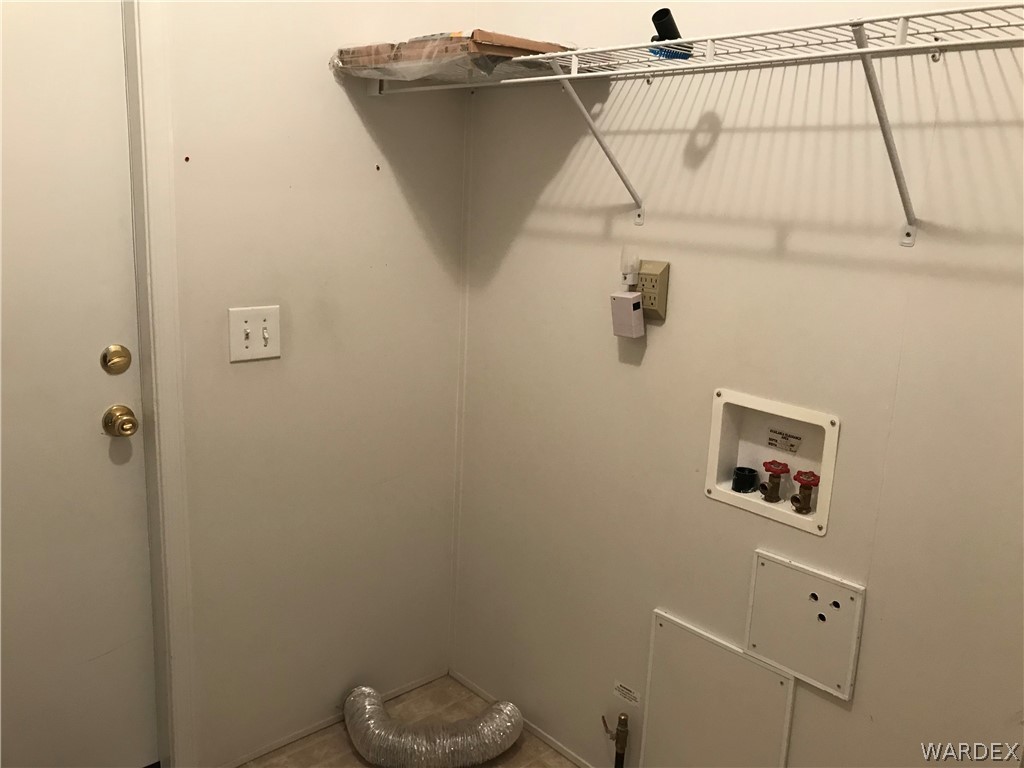 2066 East El Rodeo Road, Unit 5 Fort Mohave, AZ 86426 - Photo 29 of 34 Laundry Room - Gas hookup for dryer