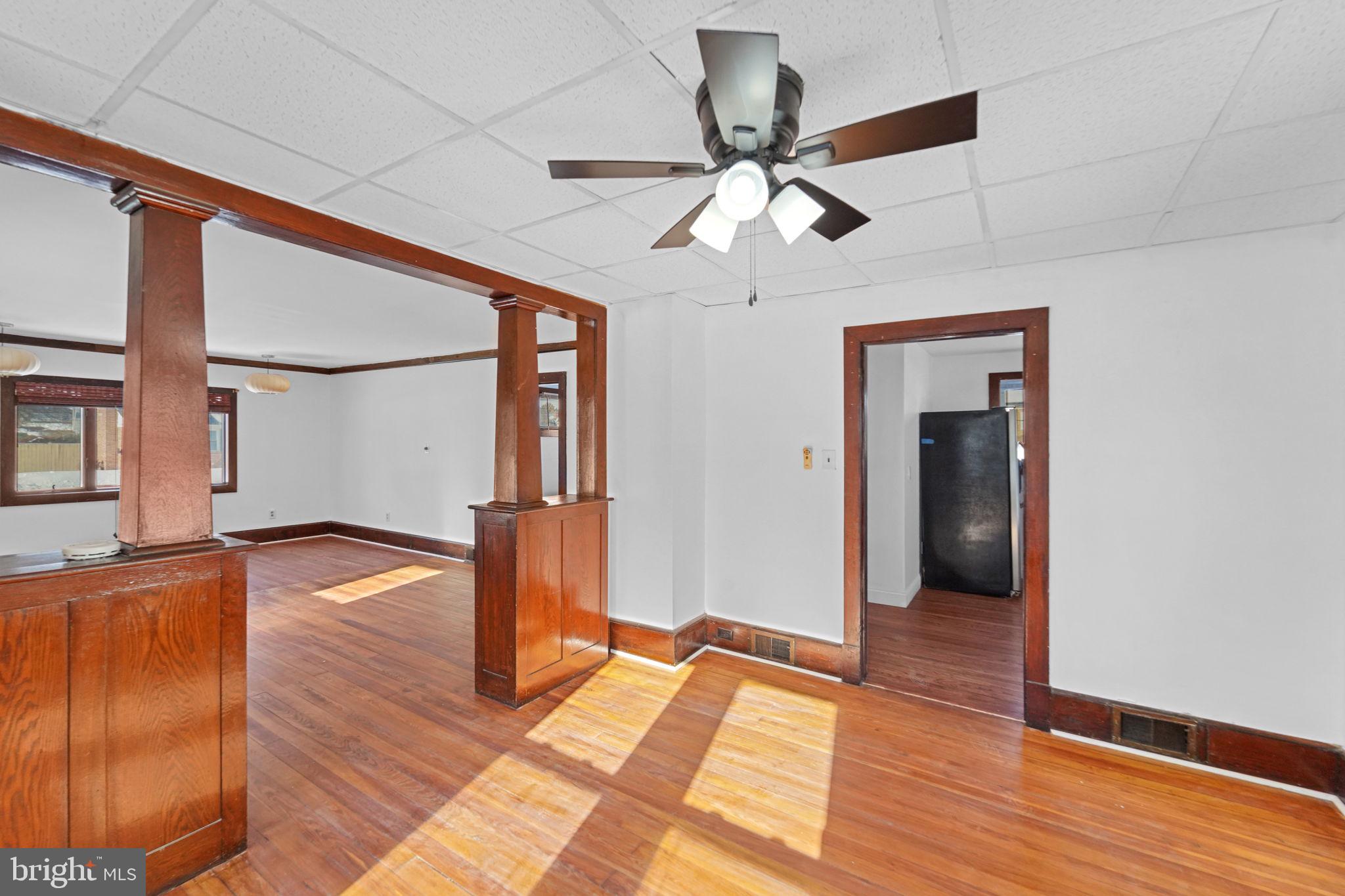 200 Union Street Salem, NJ 08079 - Photo 14 of 43 a view of an empty room and wooden floor