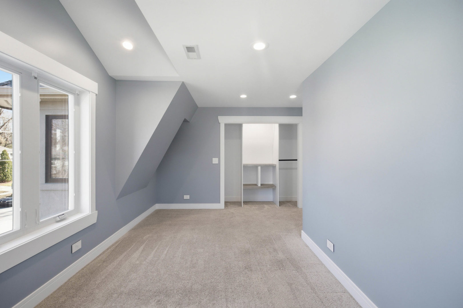 1020 Hill Avenue Elgin, IL 60120 - Photo 17 of 43 a view of empty room with wooden floor and fan