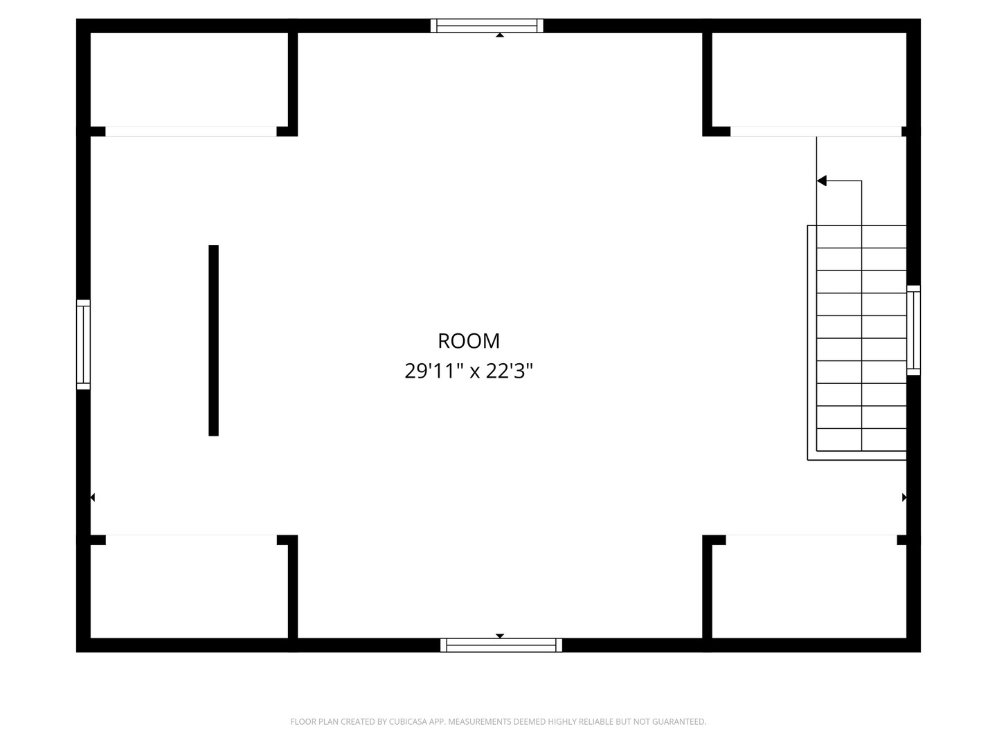 1020 Hill Avenue Elgin, IL 60120 - Photo 42 of 43 a black and white photo of a floor plan