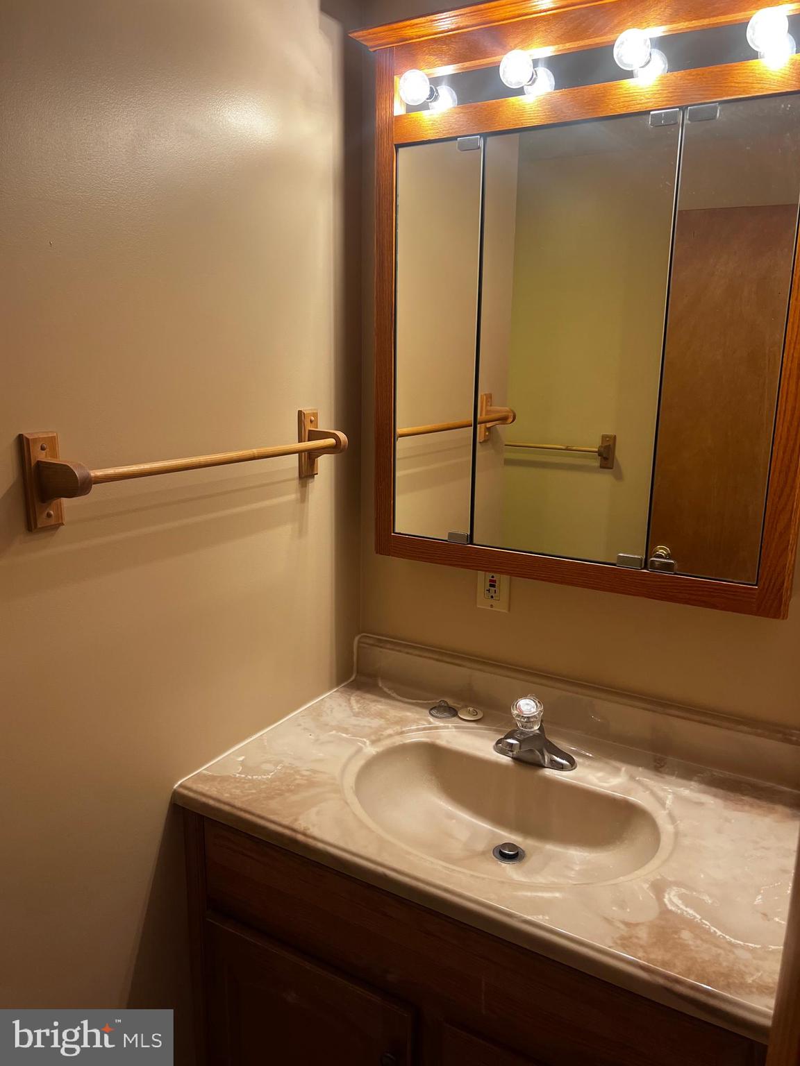 636 Ridgeway Road Birdsboro, PA 19508 - Photo 13 of 14 a bathroom with a sink and a mirror