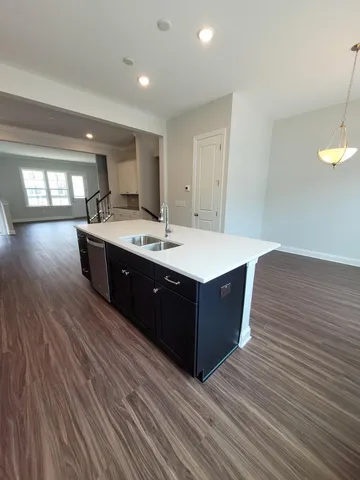 a view of empty room