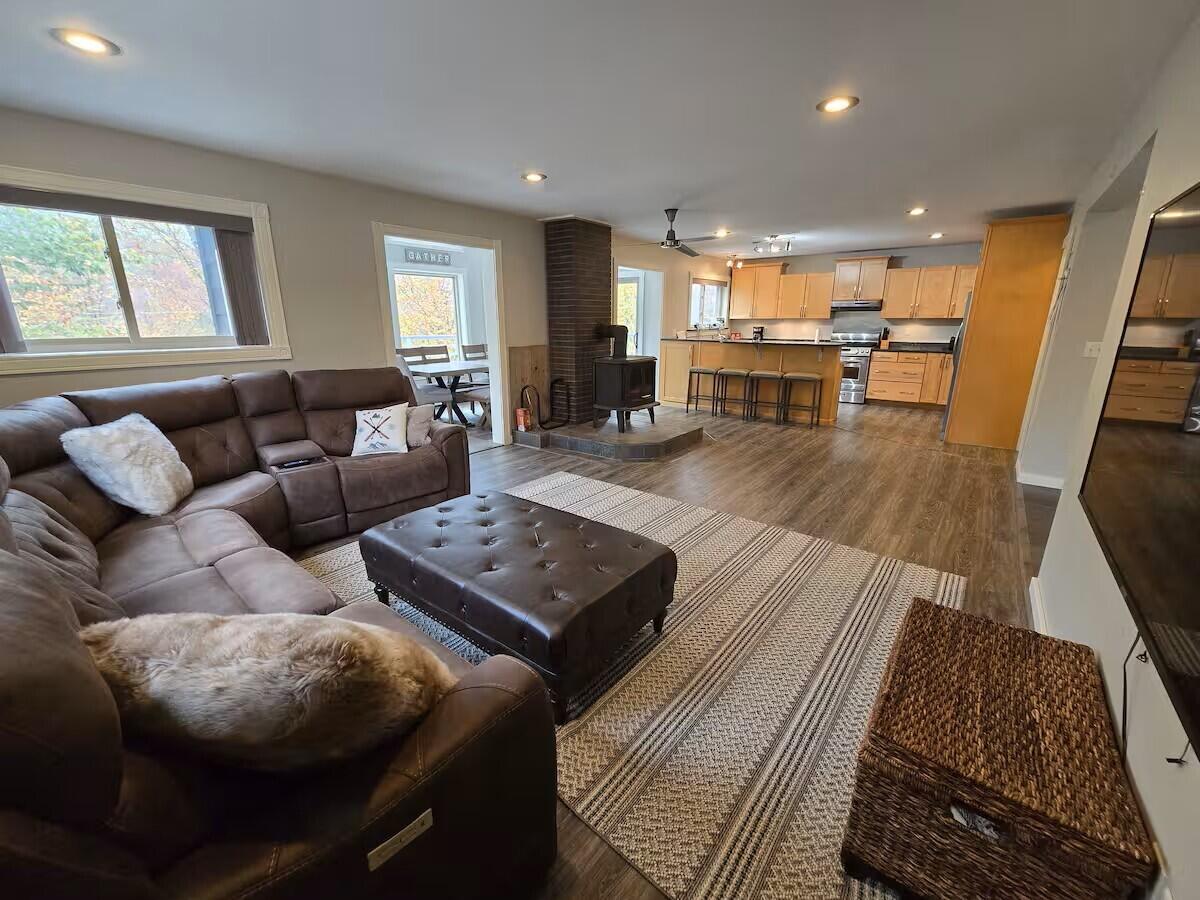 2001 Birch Trail Road Carrabassett Valley, ME 04947 - Photo 3 of 21 Lower Level Livingroom