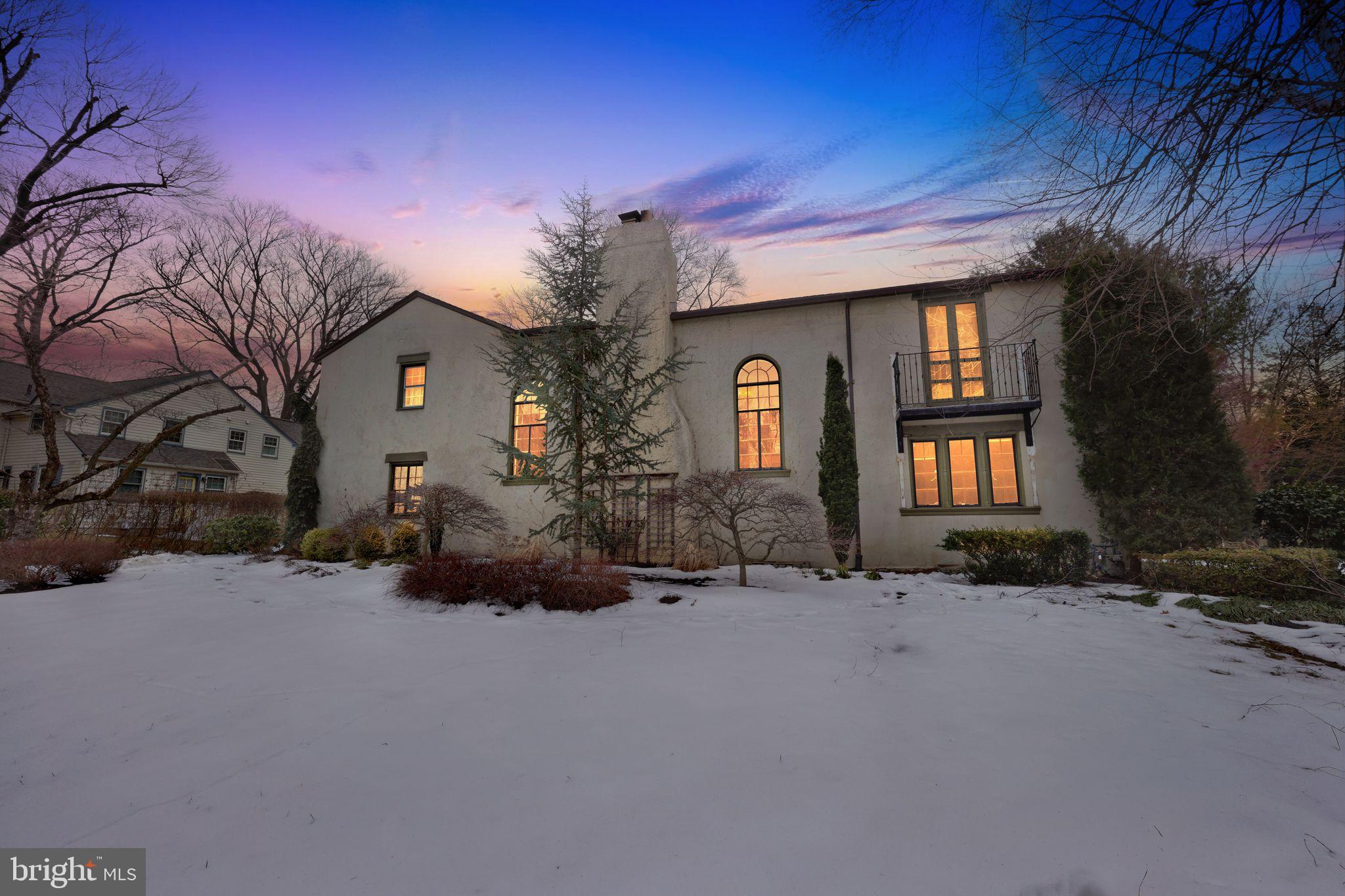 1202 Yarmouth Road Wynnewood, PA 19096 - Photo 3 of 34 Mediterranean Style Home in Lower Merion