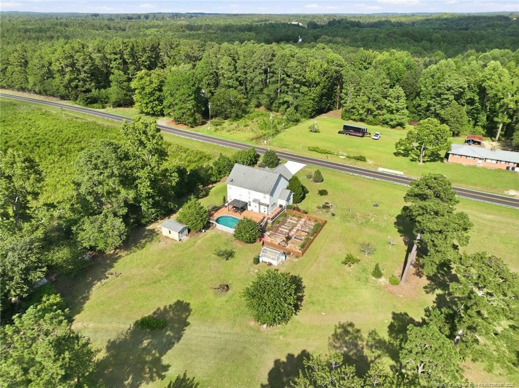1284 L L Cooper Road Cameron, NC 28326 - Photo 8 of 50 Full Aerial from Back