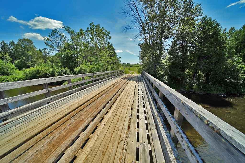 Lot 7 Drews Lake Road Houlton, ME 04730 - Photo 23 of 34 bridge-to-access-field