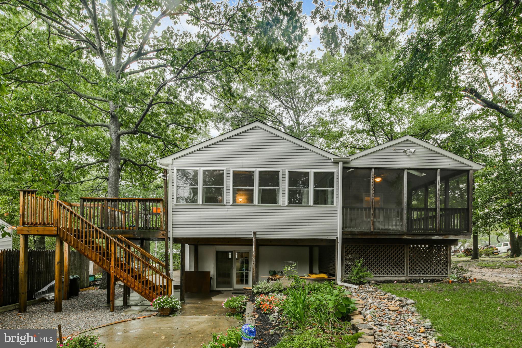 491 North Patuxent Road Odenton, MD 21113 - Photo 25 of 28 Beautiful back yard for gardening or your next BBQ
