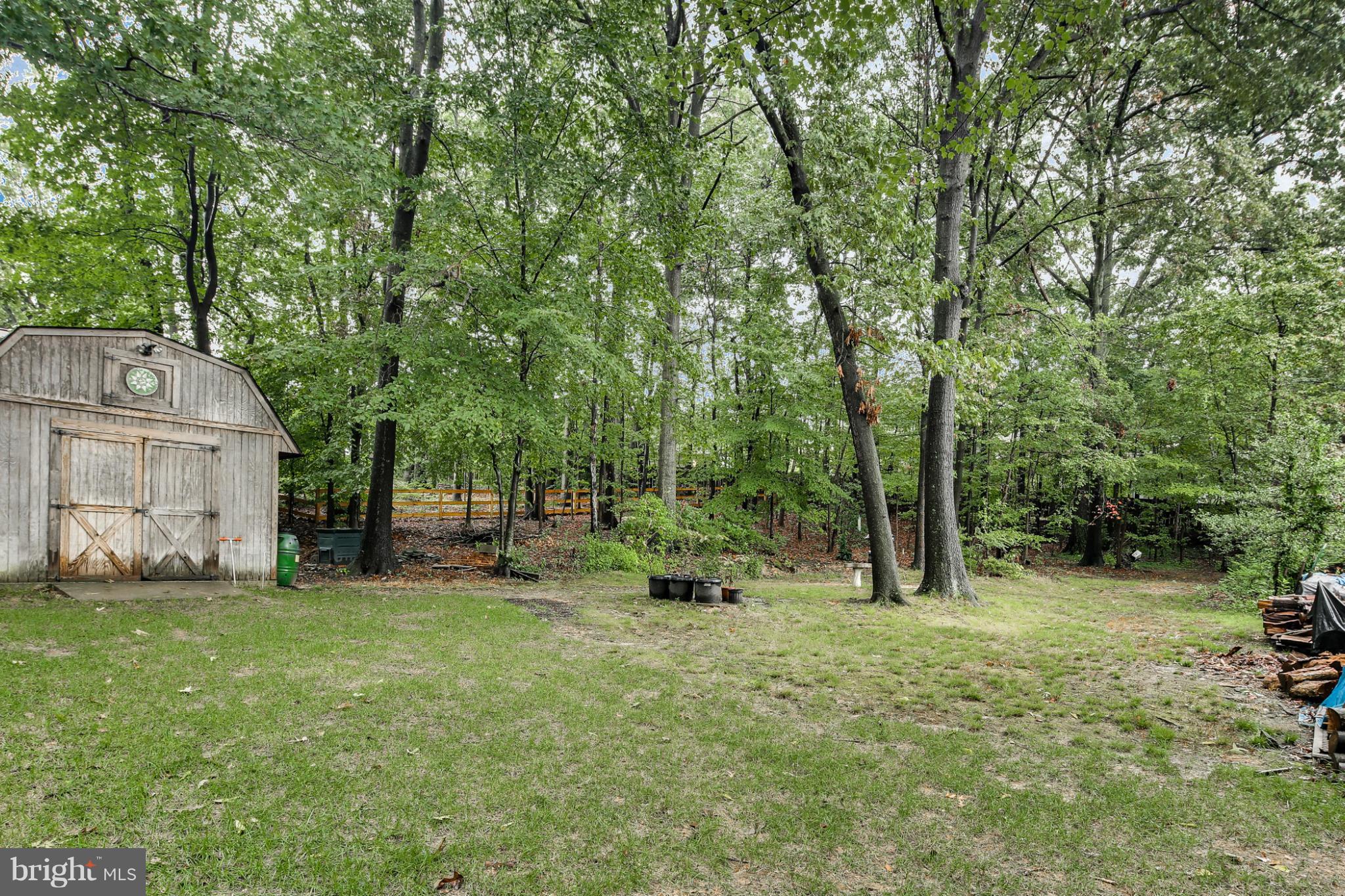 491 North Patuxent Road Odenton, MD 21113 - Photo 28 of 28 Large back yard and shed that has electricity.