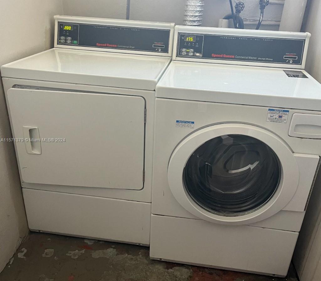 1300 Lincoln Road, Unit B302 Miami Beach, FL 33139 - Photo 13 of 14 a close up view of washer and dryer