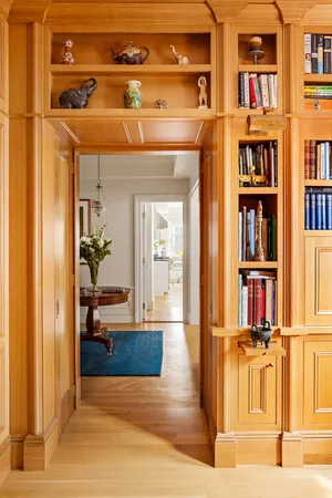 a view of a living room