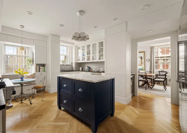 a living room with a fireplace