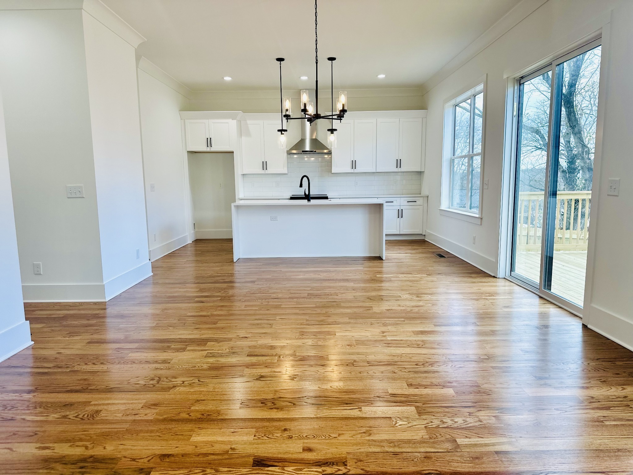4334 Old Goins Road Nashville, TN 37211 - Photo 14 of 74 a view of an empty room with kitchen and window