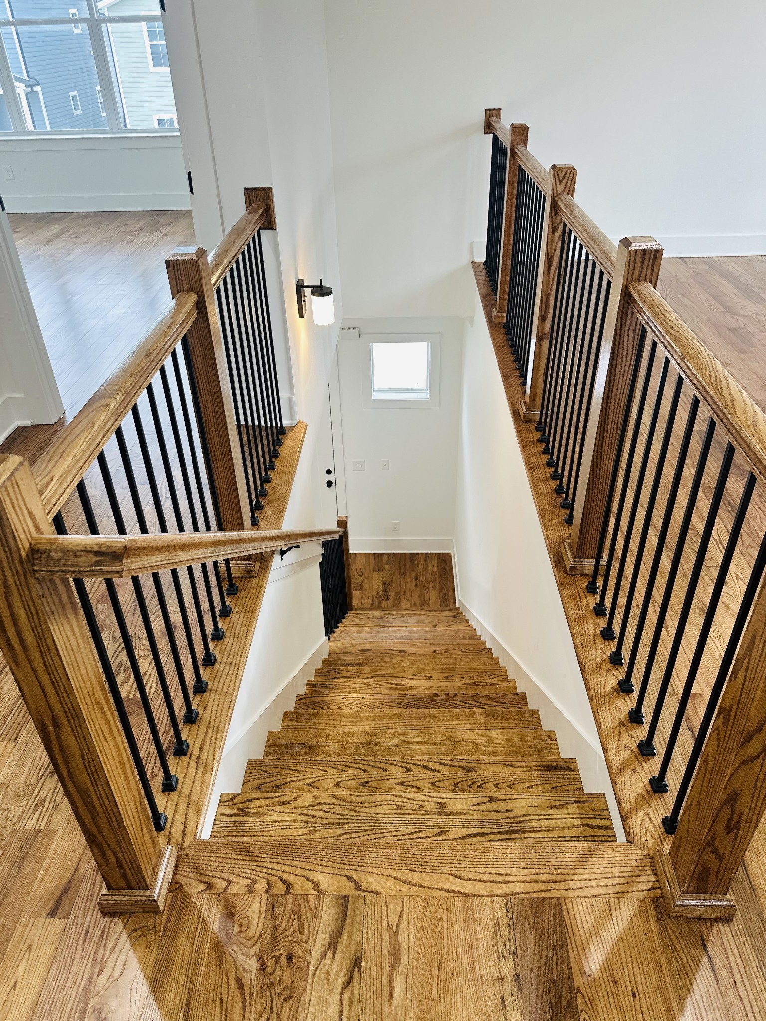 4334 Old Goins Road Nashville, TN 37211 - Photo 66 of 74 a view of stairs and hall with wooden floor