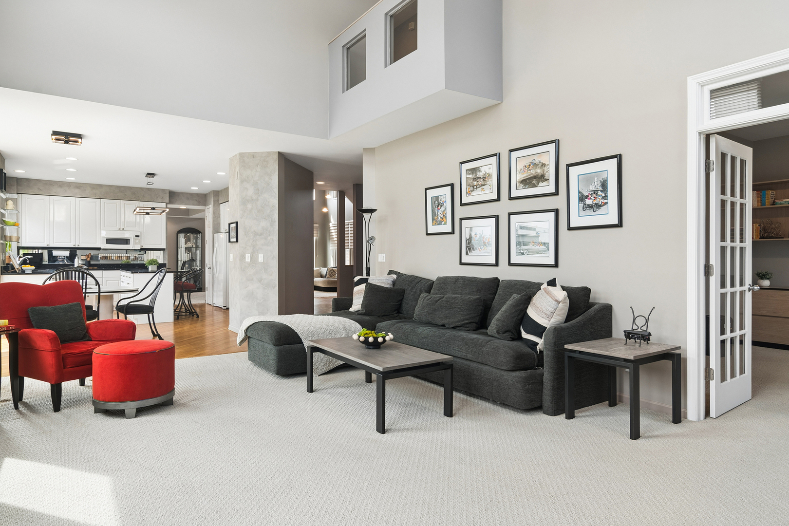 2038 Sheridan Road Buffalo Grove, IL 60089 - Photo 13 of 44 a living room with furniture and kitchen view