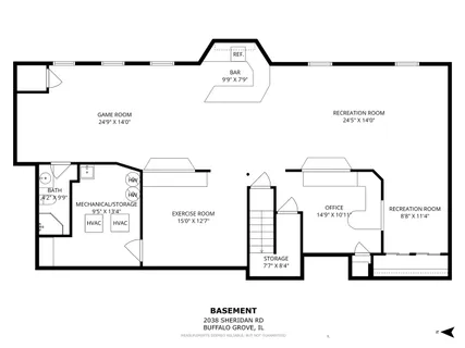 $925,000 | 2038 Sheridan Road, Buffalo Grove, IL 60089