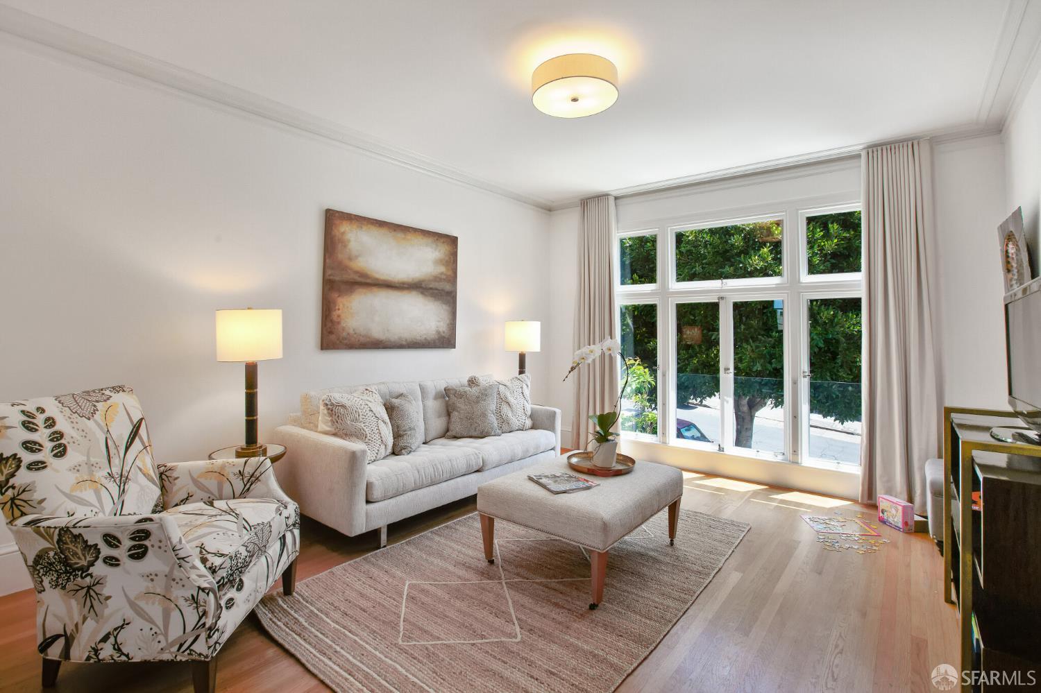 2740 Union Street San Francisco, CA 94123 - Photo 44 of 87 a living room with furniture and a window