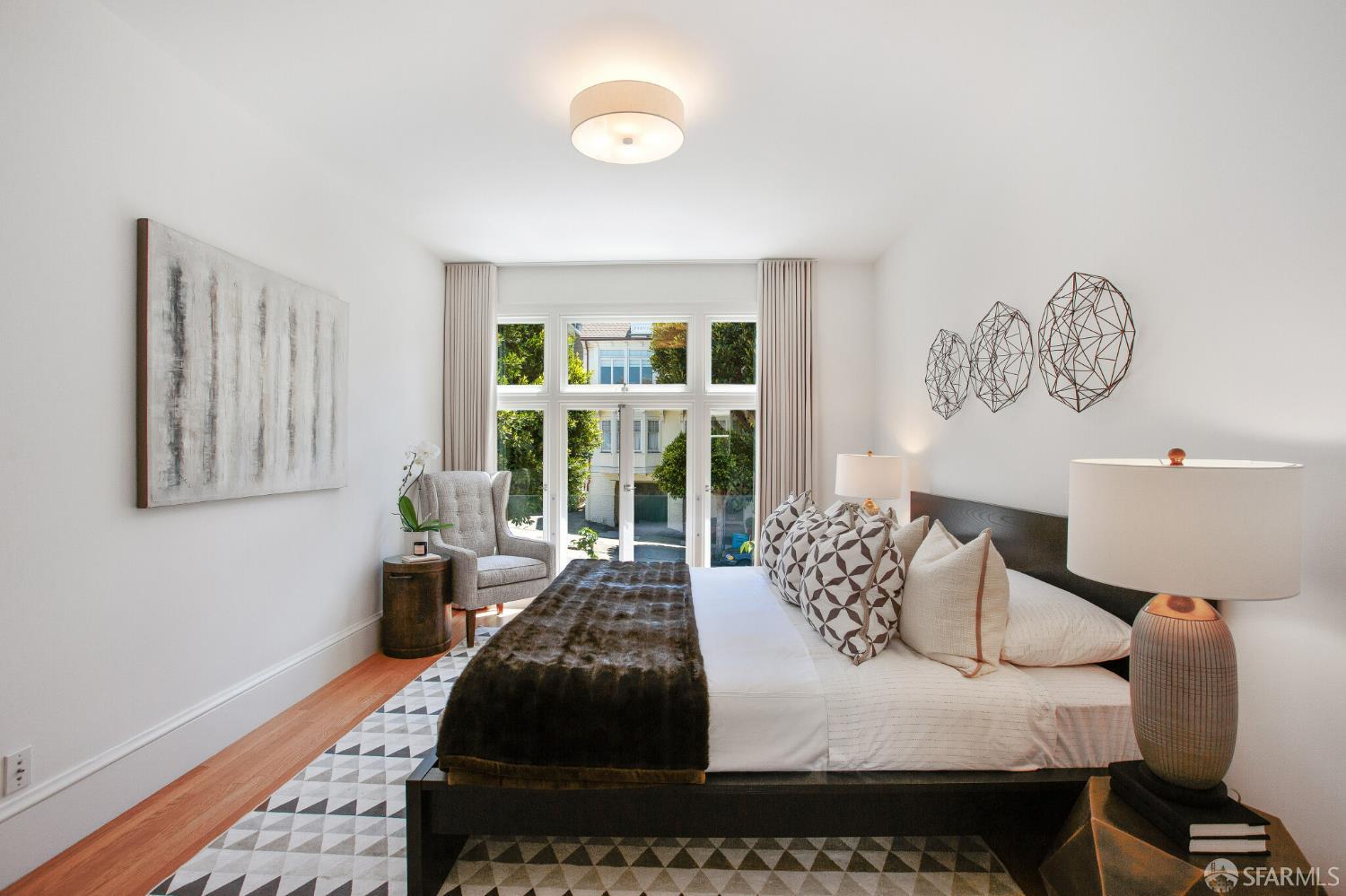 2740 Union Street San Francisco, CA 94123 - Photo 53 of 87 a bedroom with a bed and a window