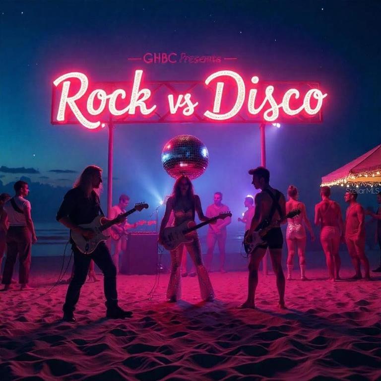 5451 Windward Way New Port Richey, FL 34652 - Photo 29 of 36 a view of a room with lots of yellow lighting