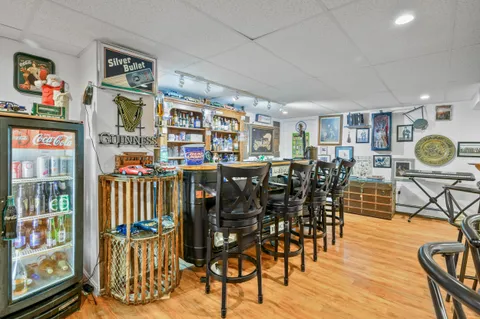 a black and white photo of a floor plan