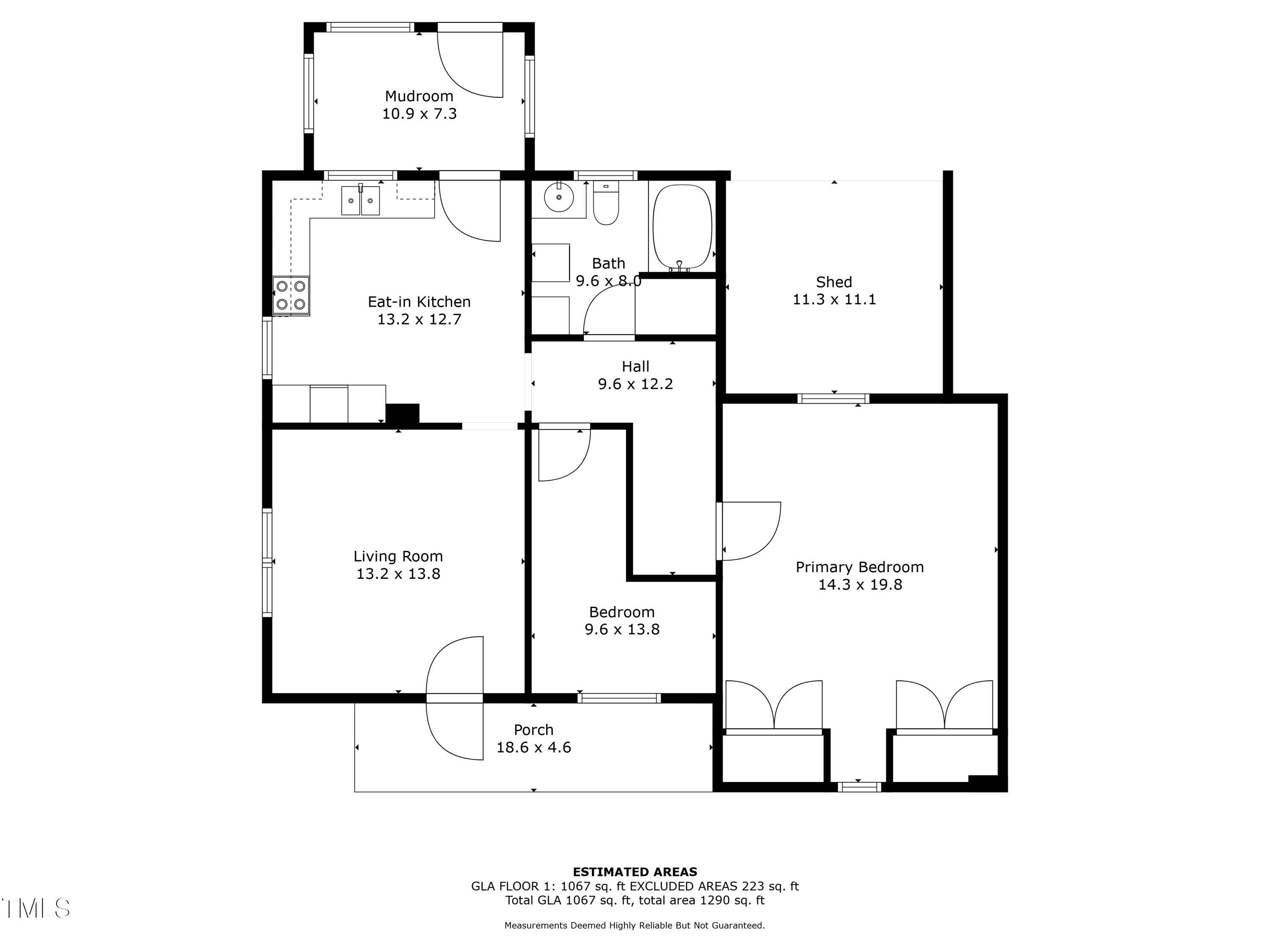 1085 Bynum Road Pittsboro, NC 27312 - Photo 41 of 41 1085 Bynum Rd- Floorplan