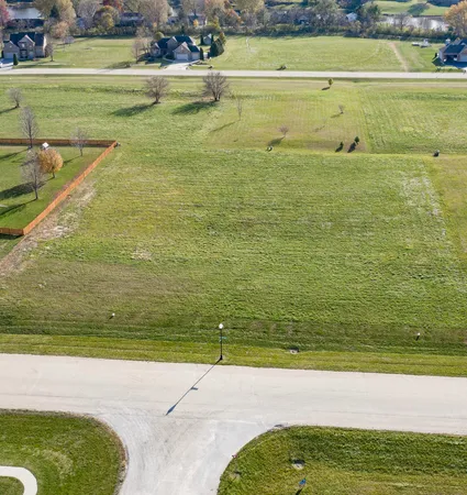 a view of a swimming pool with a lawn chairs and plants