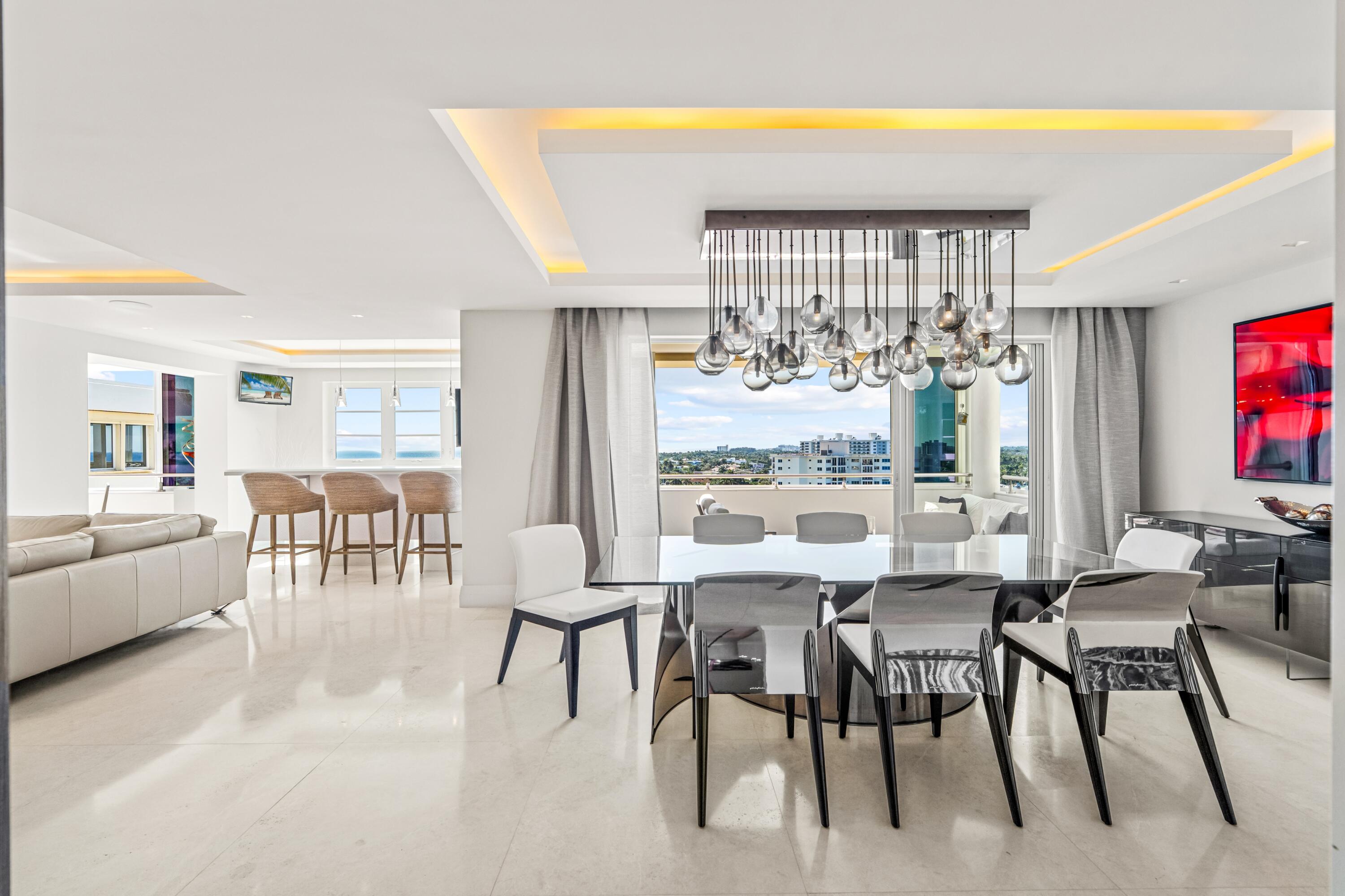 50 E Road, Unit 12G (PENTHOUSE) Delray Beach, FL 33483 - Photo 28 of 75 mls_DINING_STRAIGHT_TO_VIEW_DT