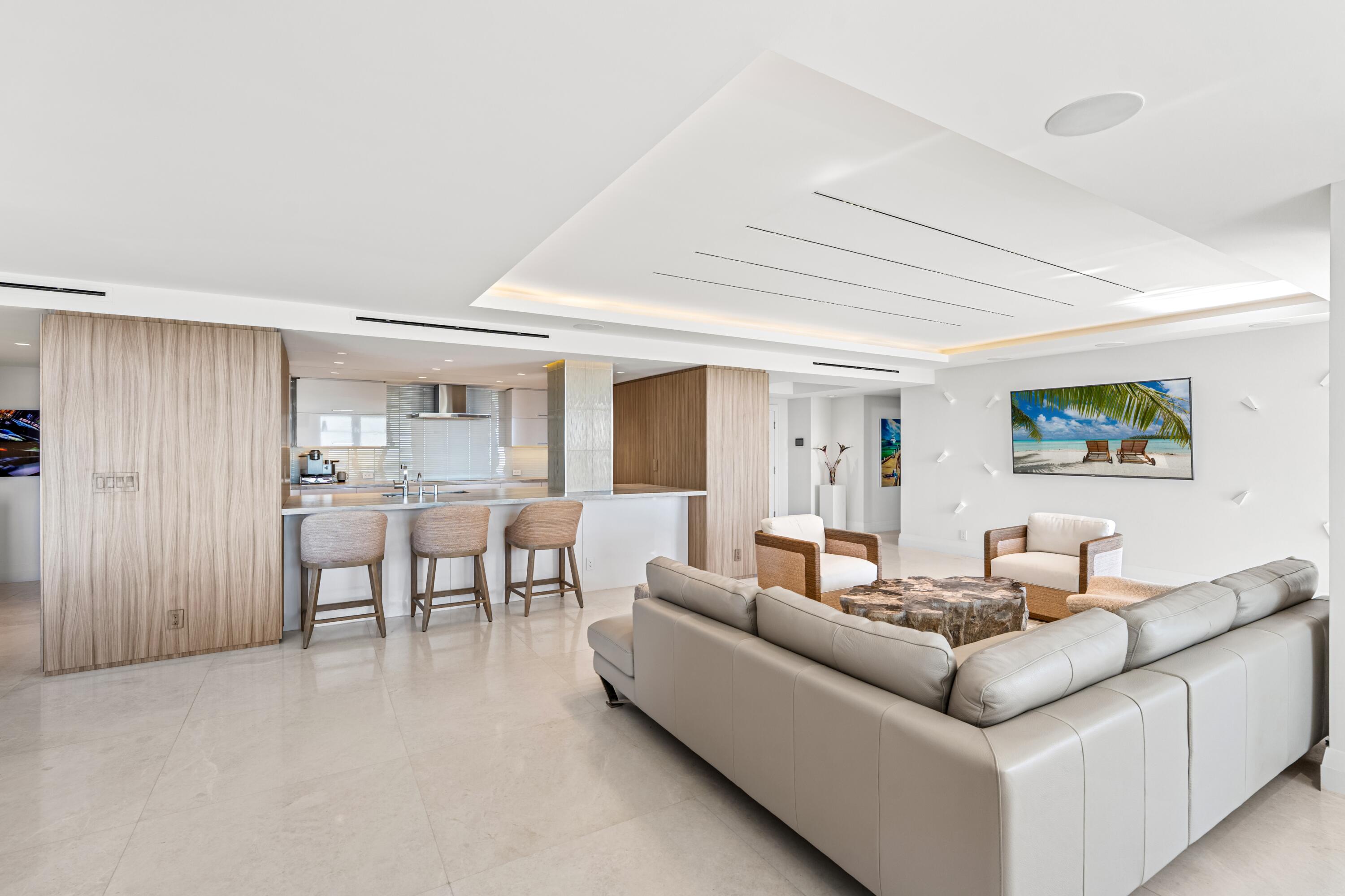 50 E Road, Unit 12G (PENTHOUSE) Delray Beach, FL 33483 - Photo 9 of 75 mls_LIVING_LOOKING_IN_DT