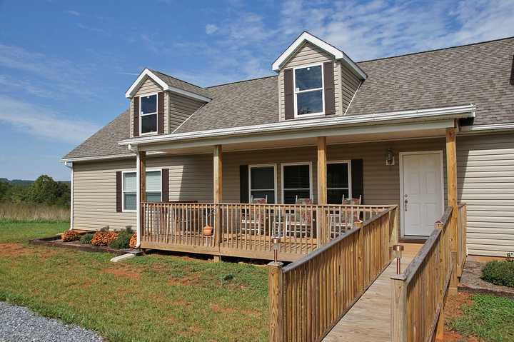 4825 Deer View Road Gretna, VA 24557 - Photo 3 of 23 a front view of a house with yard