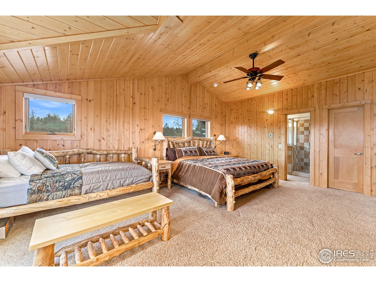 1359 Crow Road Red Feather Lakes, CO 80545 - Photo 14 of 23 Master bedroom in Loft.