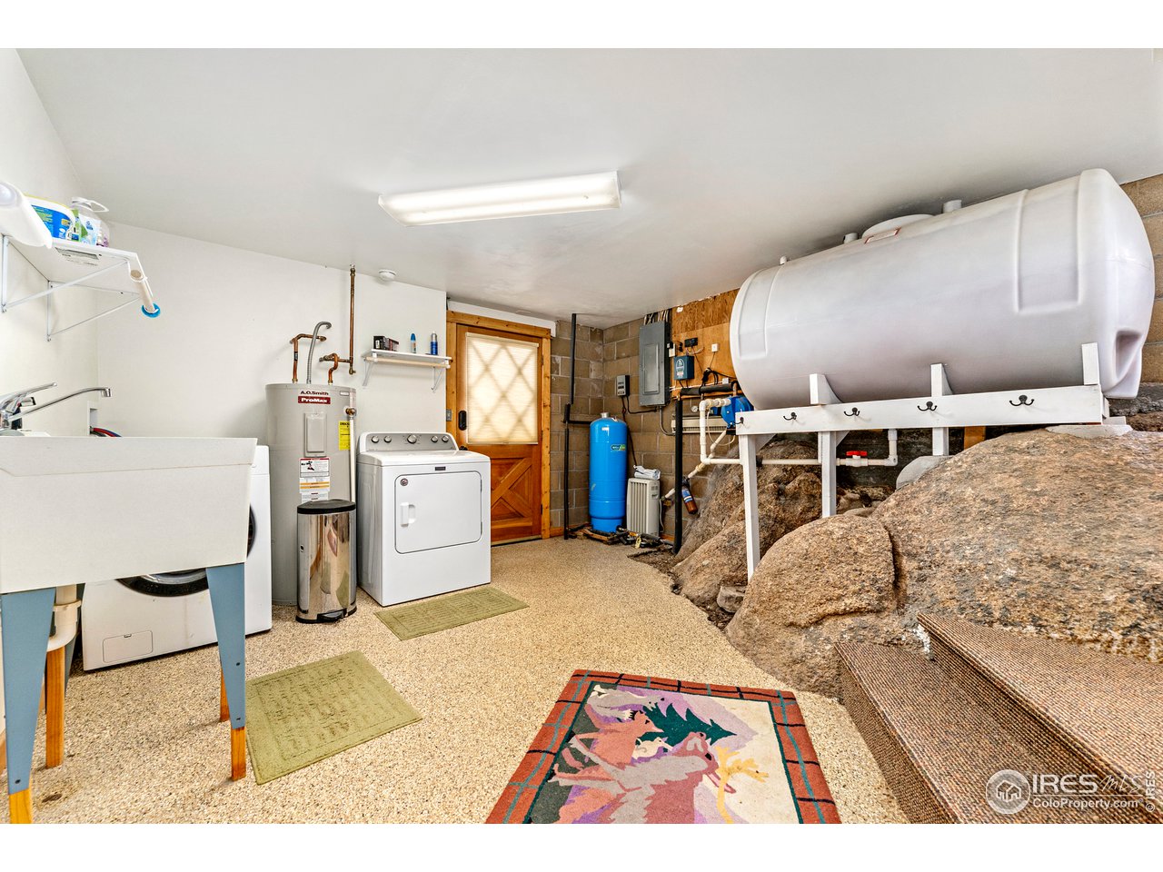 1359 Crow Road Red Feather Lakes, CO 80545 - Photo 17 of 23 Laundry/utility/storage room.