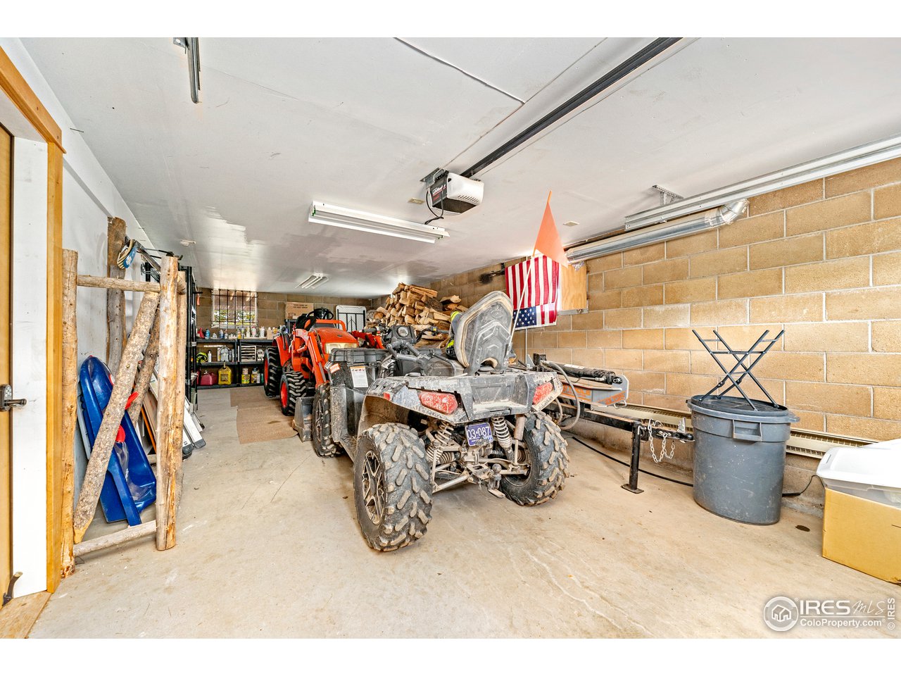 1359 Crow Road Red Feather Lakes, CO 80545 - Photo 18 of 23 Oversized attached garage.