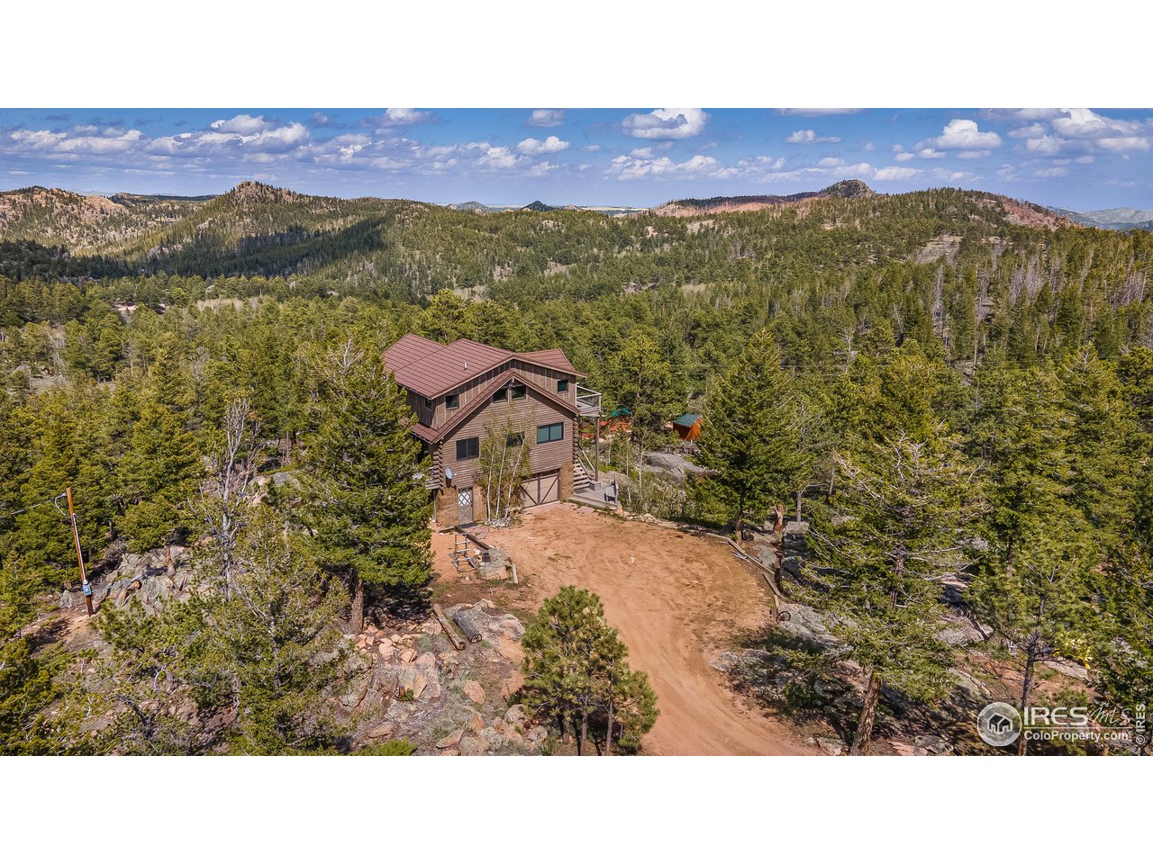 1359 Crow Road Red Feather Lakes, CO 80545 - Photo 21 of 23 Big level parking area.