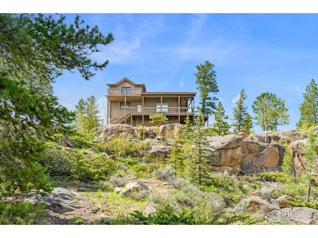 1359 Crow Road Red Feather Lakes, CO 80545 - Photo 3 of 23 With almost 5 acres there is plenty of property to explore.