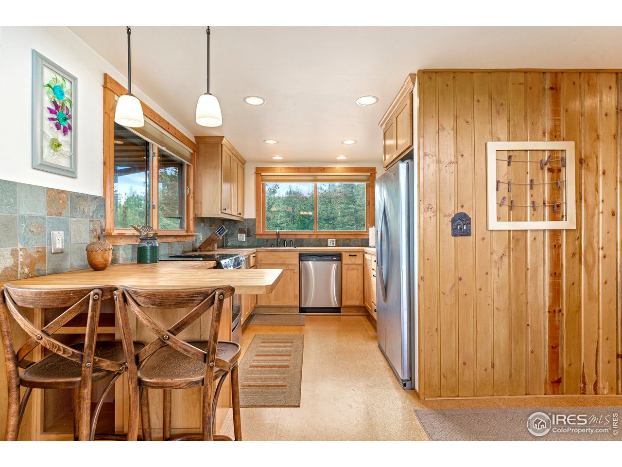 1359 Crow Road Red Feather Lakes, CO 80545 - Photo 9 of 23 Quiet breakfast nook.