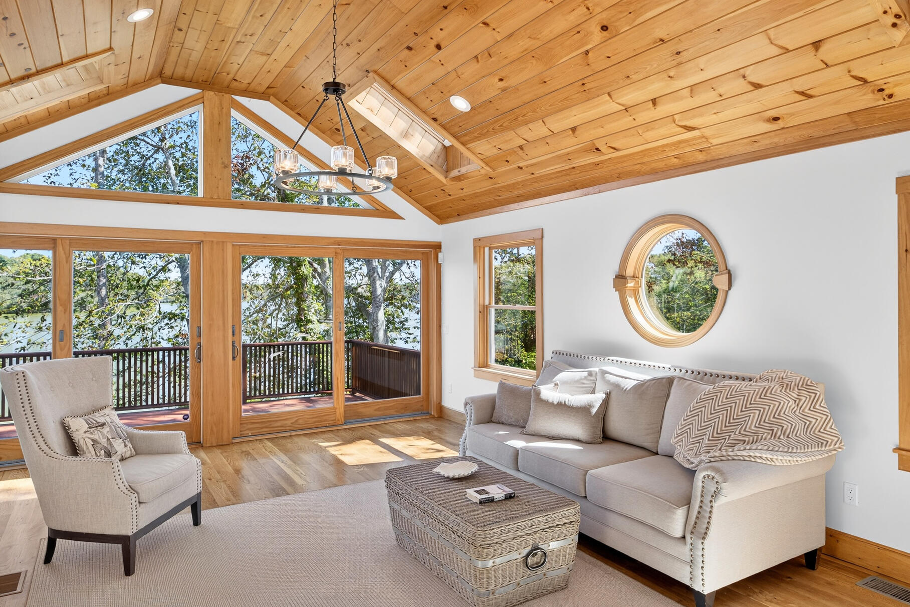 131 Timberlane Drive Mashpee, MA 02649 - Photo 29 of 57 a living room with furniture and a large window