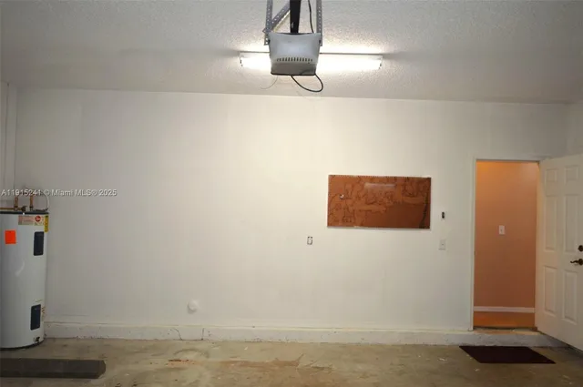 a view of water heater room