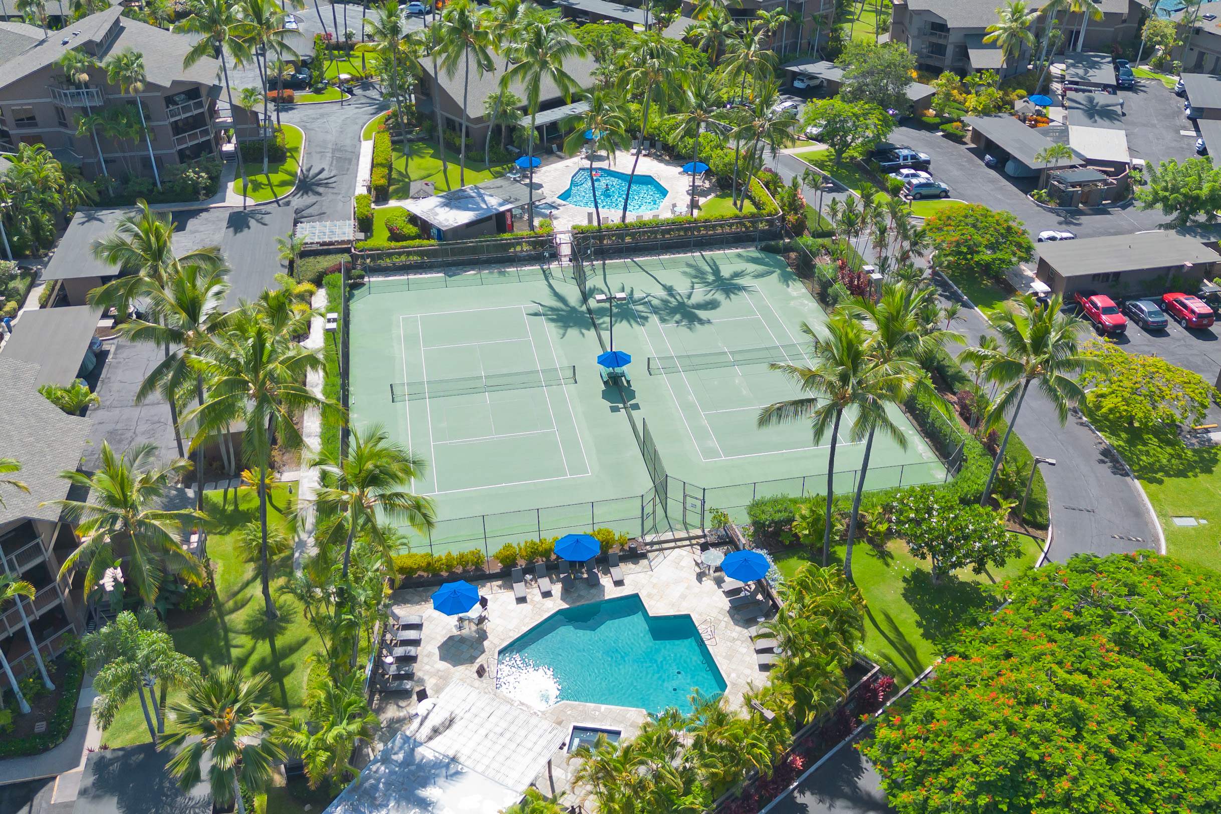 78-261 Manukai Street, Unit 303 Kailua-Kona, HI 96740 - Photo 25 of 30 a view of a bunch of flowers