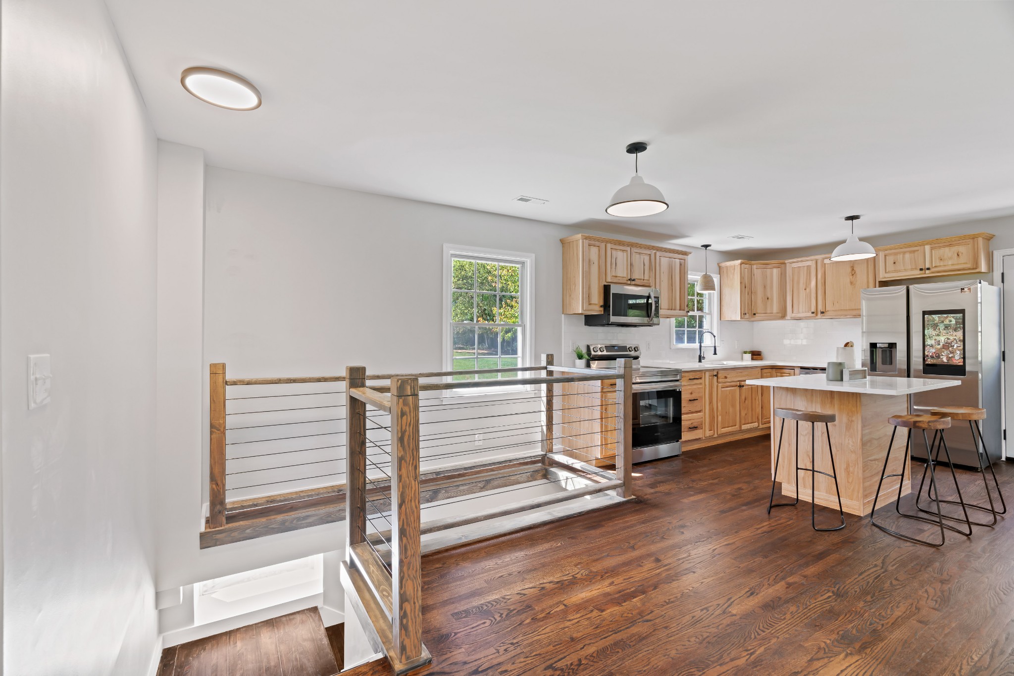 746 Clearview Road Cottontown, TN 37048 - Photo 38 of 64 a kitchen with white cabinets and white appliances