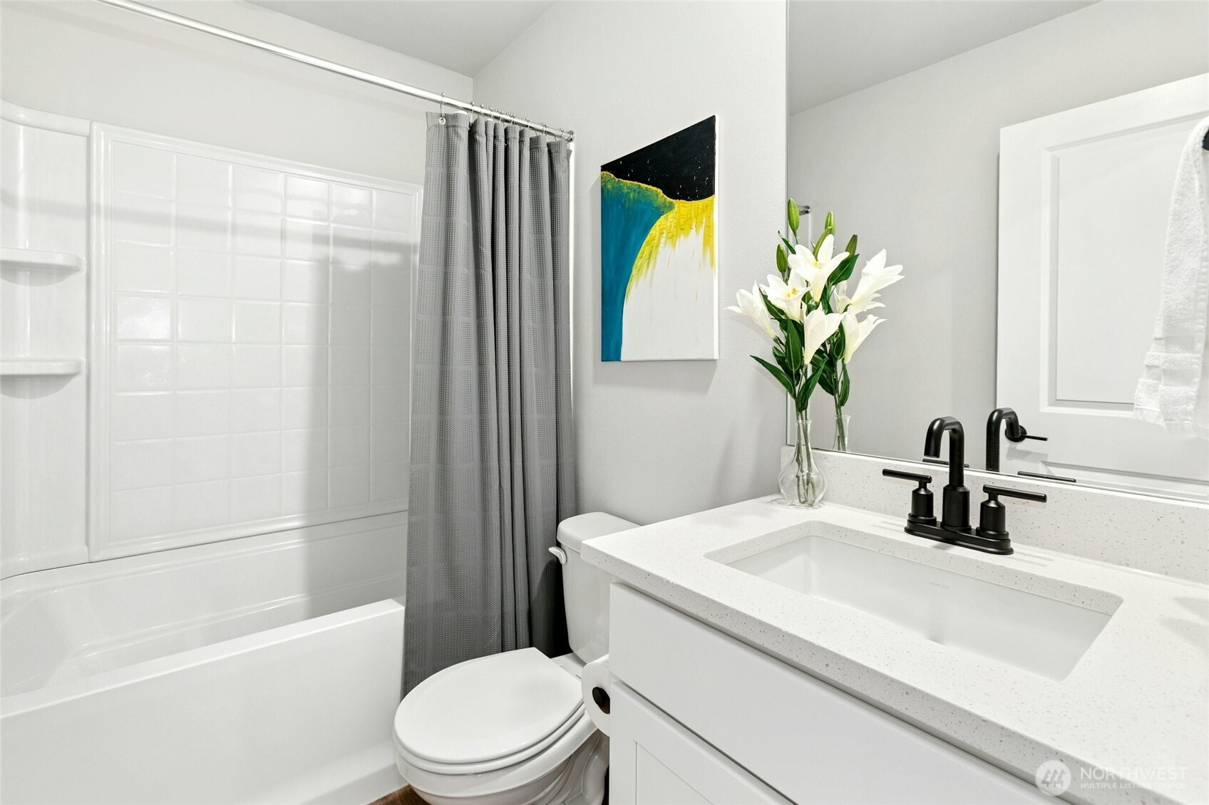 8609 Soper Hill Road, Unit G147 Marysville, WA 98270 - Photo 25 of 28 a bathroom with a sink toilet and shower