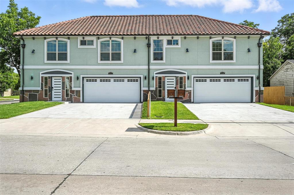 a view of a house with a swimming pool