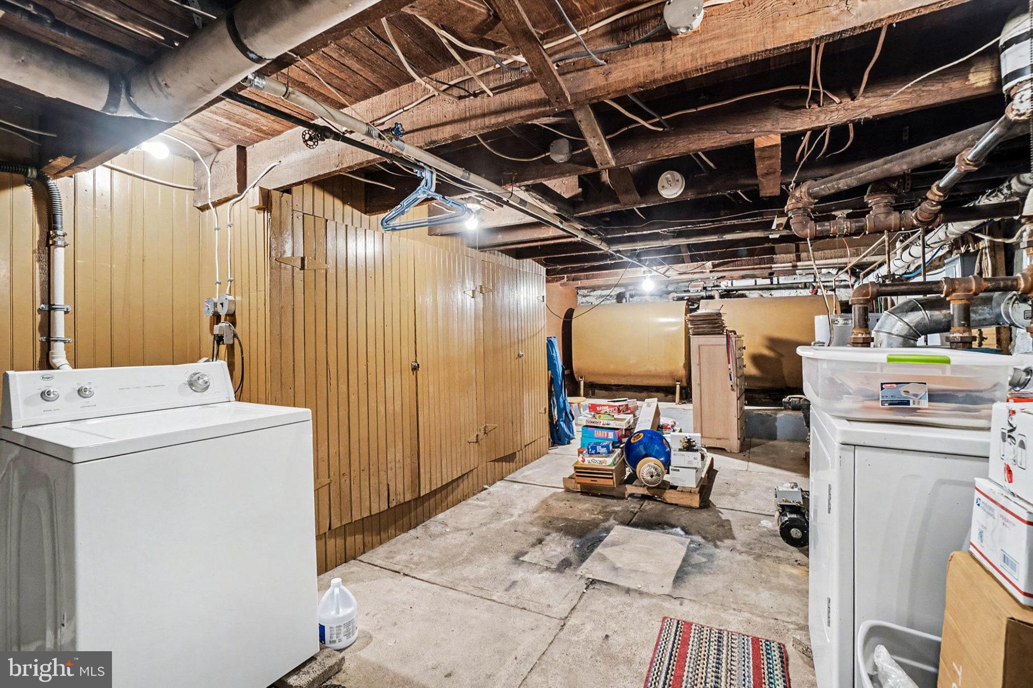534 Main Street Lykens, PA 17048 - Photo 20 of 29 a view of storage and utility room with washer and dryer