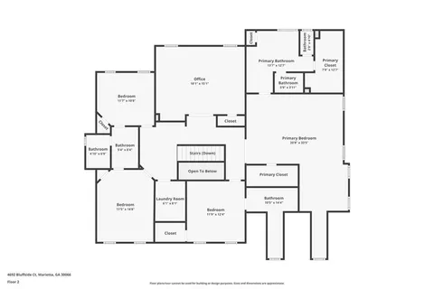 $1,250,000 | 4692 Bluffside Court, Marietta, GA 30066