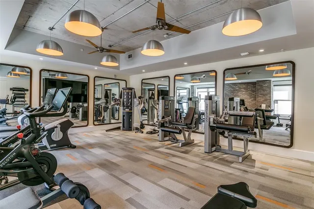 a view of roof deck with patio